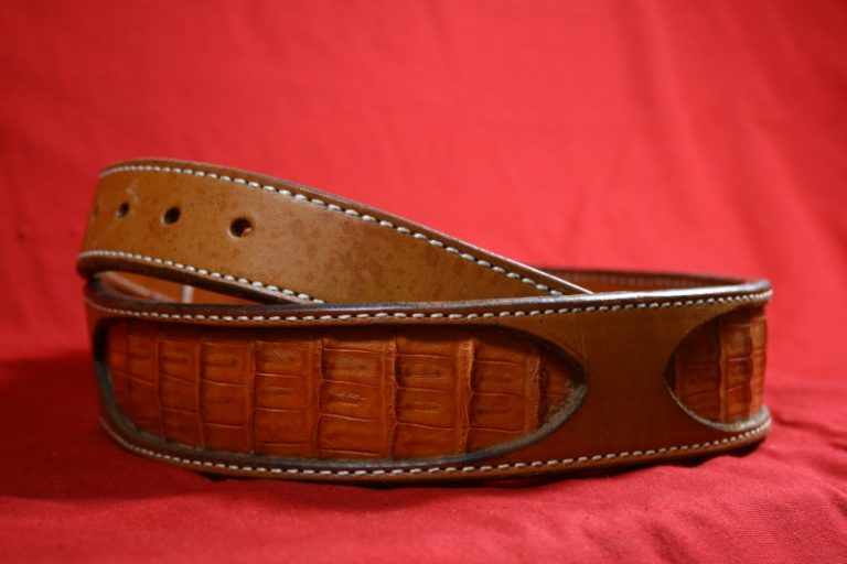 caiman hornback belt